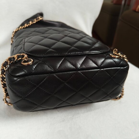 Lambskin Quilted Small In Seoul Backpack - Black main image 9